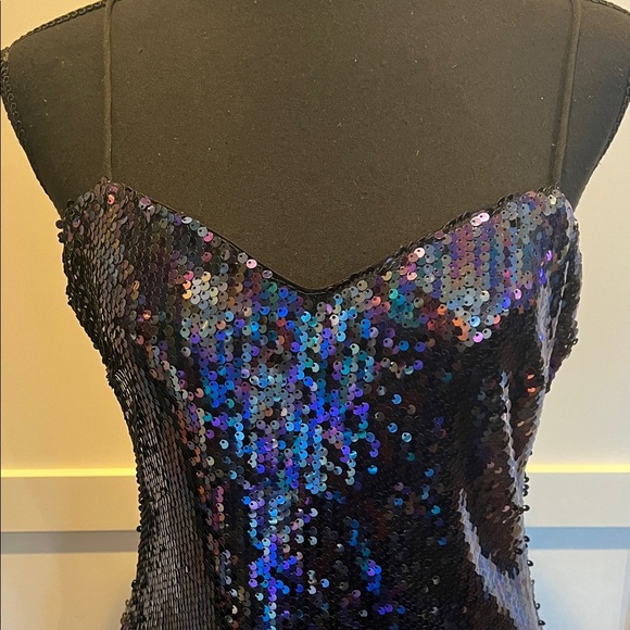 Multi-color Sequin Dress - Picture 3 of 9
